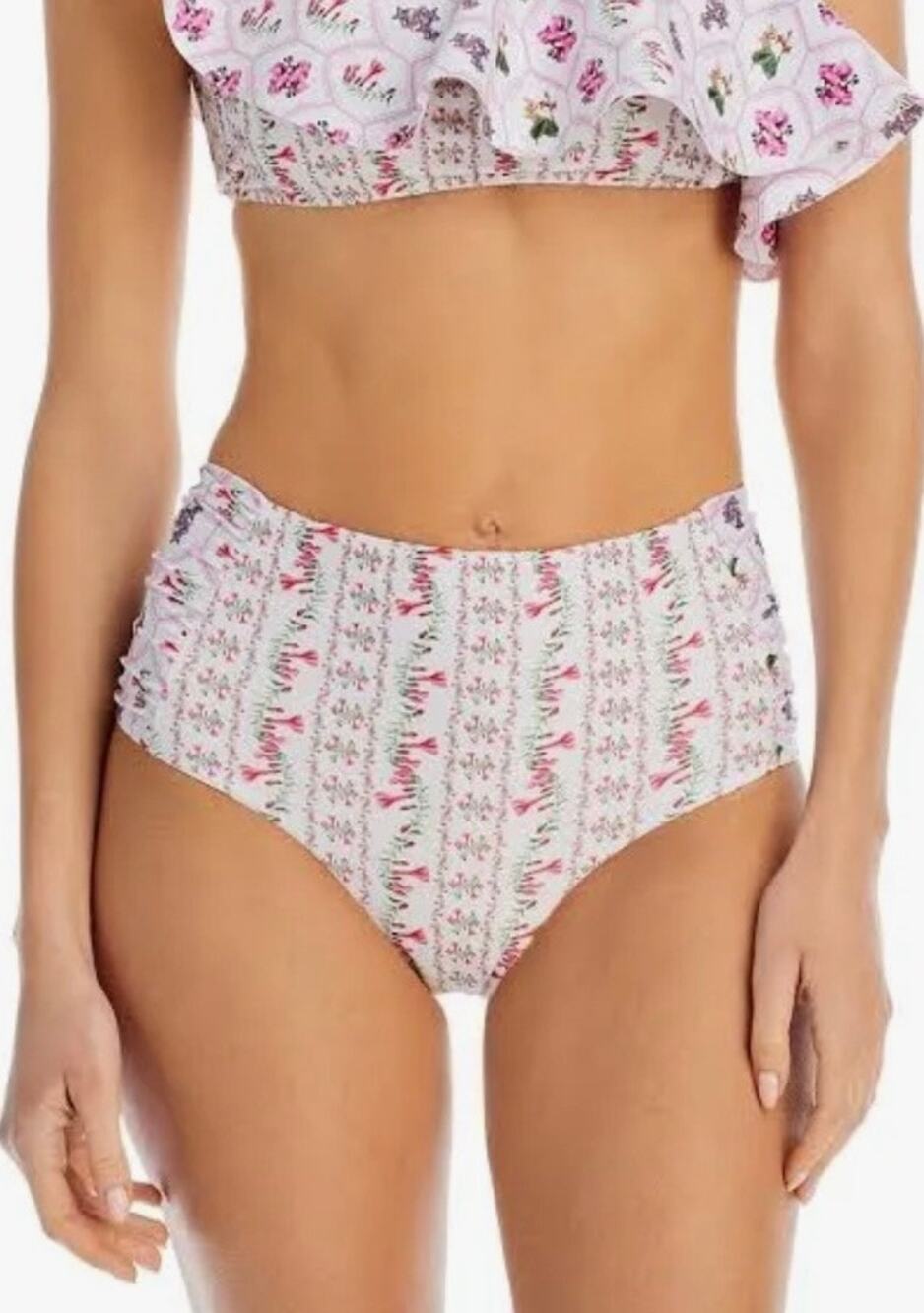 Capittana Isabella Peruvian Flower Bikini Bottom L NWT